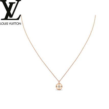 Louis Vuitton B Blossom Pendant Pink Gold White Gold And Diamonds Q93748 
