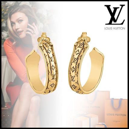 Louis Vuitton Casual Style Elegant Style Earrings M69654 