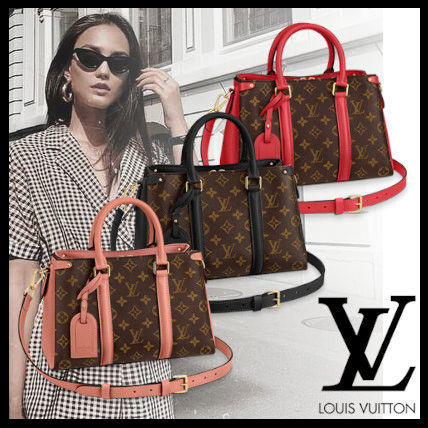 Louis Vuitton MONOGRAM 2020 SS Monogram Casual Style Canvas 2WAY Leather Elegant Style Logo 