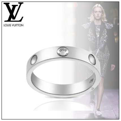Louis Vuitton 2020 SS Empreinte Wedding Band Platinum Q9F011 