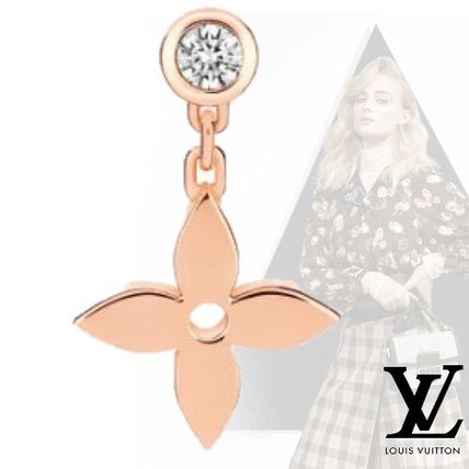 Louis Vuitton 2020 SS Idylle Blossom Ear Stud Pink Gold And Diamond Q96169 