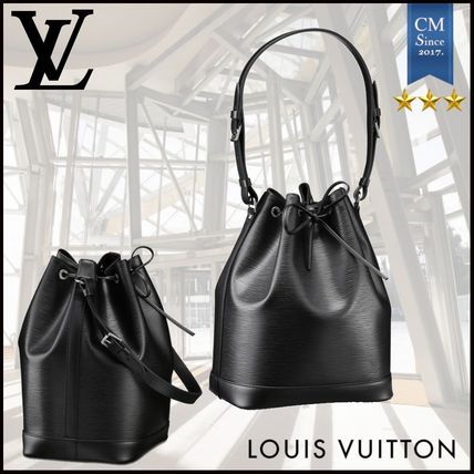 Louis Vuitton NOE 2020 SS Leather Logo Totes 