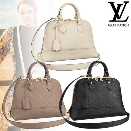 Louis Vuitton MONOGRAM EMPREINTE Monogram Casual Style Unisex Blended Fabrics 2WAY 3WAY Plain M44832 M44885 M44834 