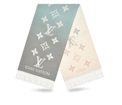 Louis Vuitton MONOGRAM 2019 20AW Reykjavik Gradient Scarf M70868 