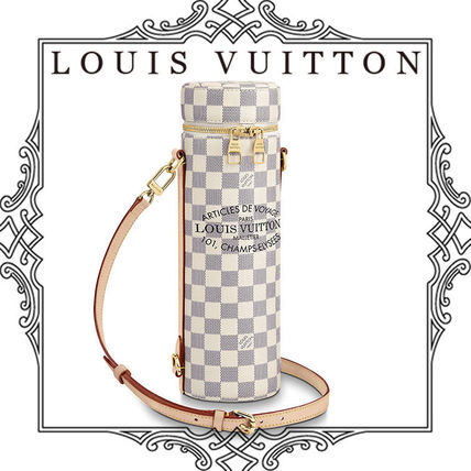 Louis Vuitton DAMIER AZUR 2019 SS Bottle Holder GI0373 