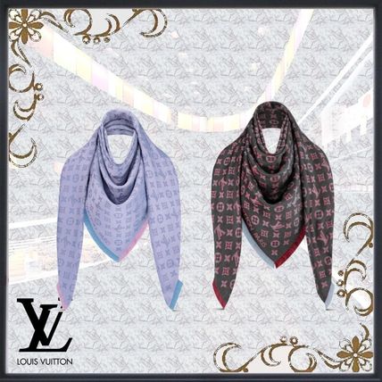 Louis Vuitton 2020 21AW Monogram Casual Style Silk Party Style Office Style M76077 M76078 