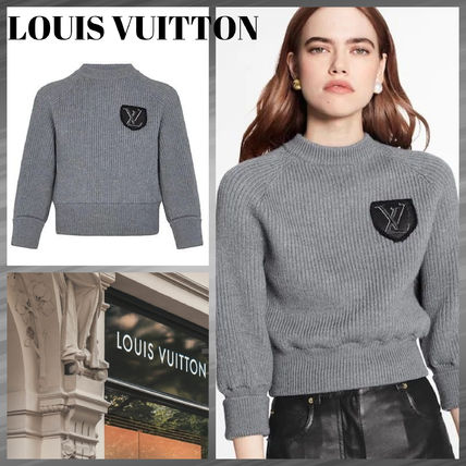 Louis Vuitton 2020 21AW Casual Style Wool Long Sleeves Plain Office Style 