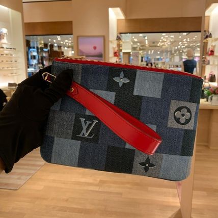 Louis Vuitton DAMIER 2020 SS City Pouch M68761 