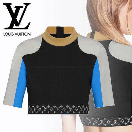 Louis Vuitton 2020 SS Lvxlol Short Sleeve Crop Top 1A7SDZ 