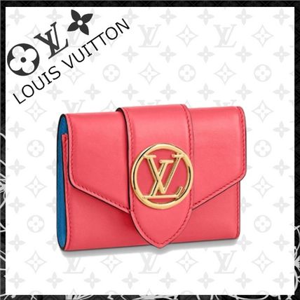 Louis Vuitton 2020 21AW Plain Folding Wallet Small Wallet Logo Folding Wallets M69177 