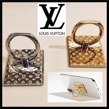 Louis Vuitton MONOGRAM Nanogram Phone Ring Holder M67285 M64868 