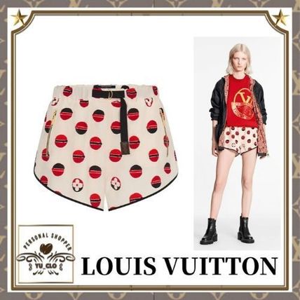 Louis Vuitton Fluid Silk Sports Shorts 1A842N 