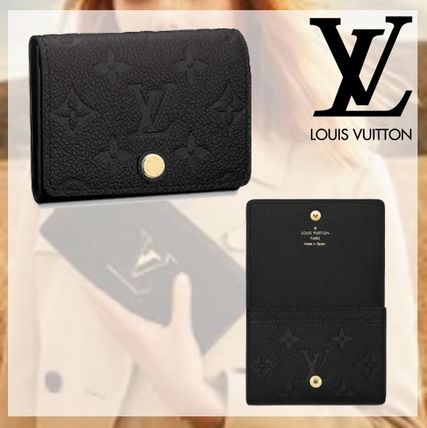 Louis Vuitton MONOGRAM EMPREINTE Business Card Holder M58456 