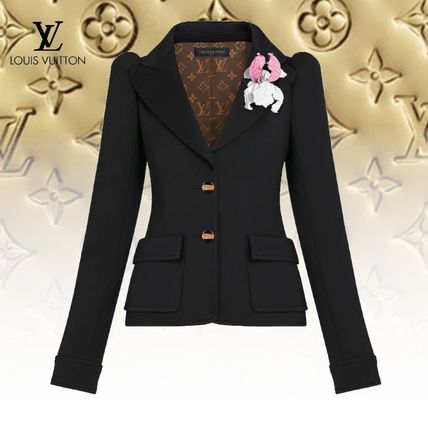 Louis Vuitton Party Style Office Style Elegant Style Formal Style Jackets 1A7SVP 