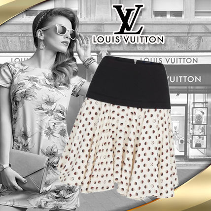 Louis Vuitton MONOGRAM 2020 21AW Monogram Bi Material Miniskirt 1A83O0 