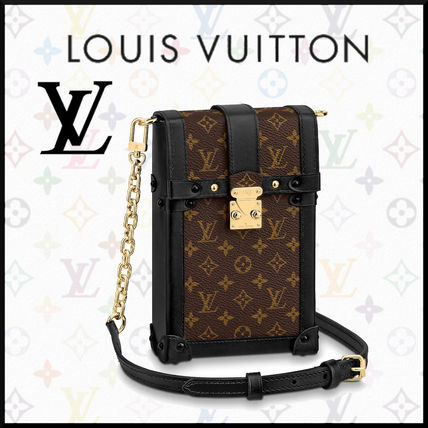 Louis Vuitton MONOGRAM Vertical Trunk Pochette M63913 