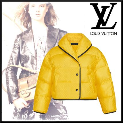 Louis Vuitton 2020 21AW Short Monogram Casual Style Nylon Logo Jackets 1A82KC 