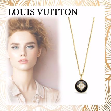 Louis Vuitton 18K Gold Office Style Formal Style NecklacesPendants 