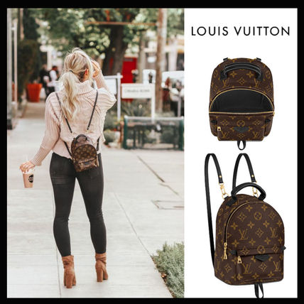 Louis Vuitton MONOGRAM VERNIS Monogram Canvas Leather Backpacks M44873 