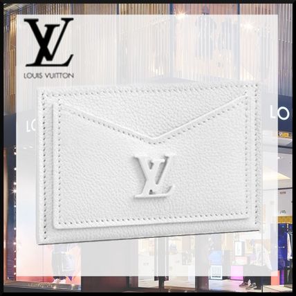 Louis Vuitton 2020 SS Unisex Calfskin Plain Logo Card Holders M68727 