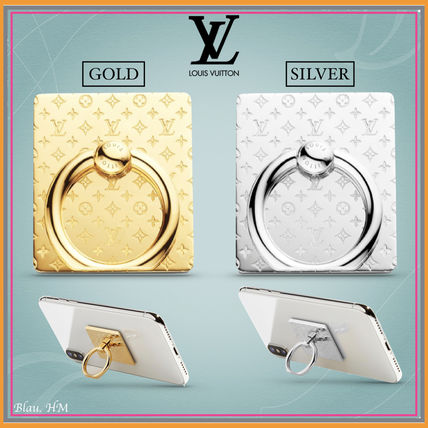 Louis Vuitton Nanogram Phone Ring Holder M67285 M64868 