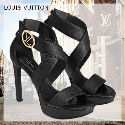 Louis Vuitton MONOGRAM 2020 SS Horizon Platform Sandal 1A5BLY 