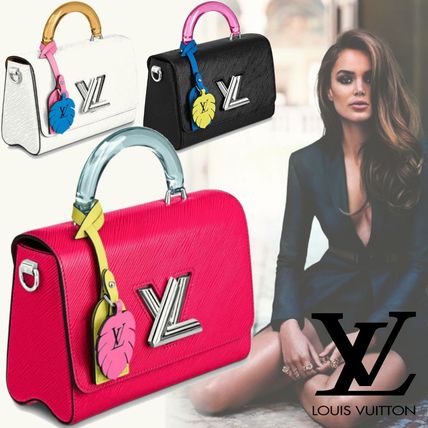 Louis Vuitton TWIST 2020 SS Casual Style Calfskin Street Style 2WAY Plain Leather M56112 M56131 M56132 