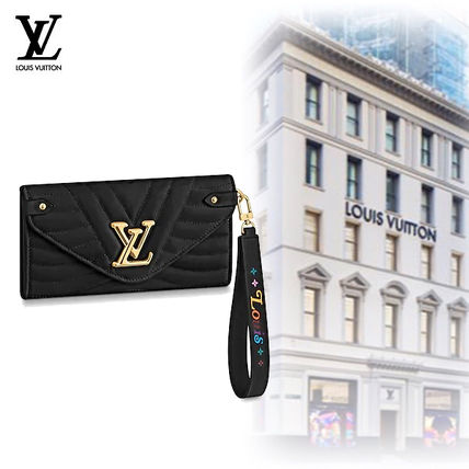 Louis Vuitton Leather Long Wallets M63298 