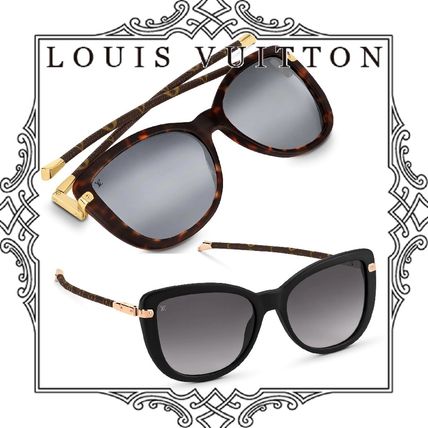 Louis Vuitton MONOGRAM 2020 SS Unisex Blended Fabrics Studded Street Style Sunglasses Z0781E Z0629E 