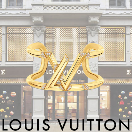 Louis Vuitton 2020 21AW Lv Volt Cuff Yellow Gold And Diamonds Q95931 