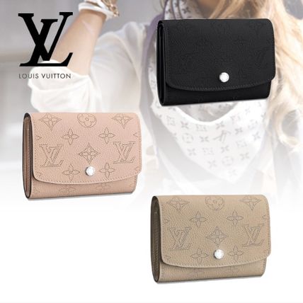 Louis Vuitton 2020 SS Leather Folding Wallet Small Wallet Logo Folding Wallets M62542 M62541 M62540 