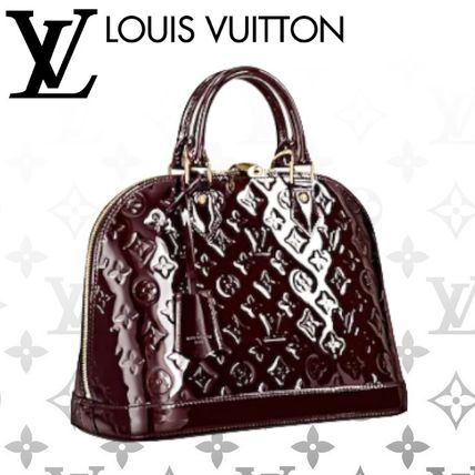 Louis Vuitton Leather Logo Handbags M91611 