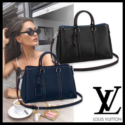Louis Vuitton EPI 2020 SS Casual Style 2WAY Leather Elegant Style Logo Handbags 