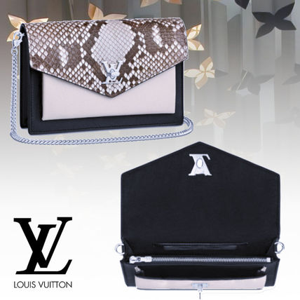 Louis Vuitton MY LOCKME Mylockme Chain Pochette N97000 