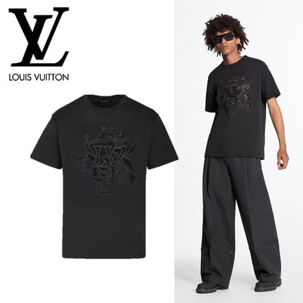 Louis Vuitton Lv Vegetal Lace Embroidery T Shirt 1A7QFO 