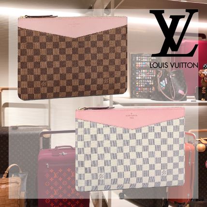 Louis Vuitton DAMIER 2020 SS Daily Pouch N60260 N60261 