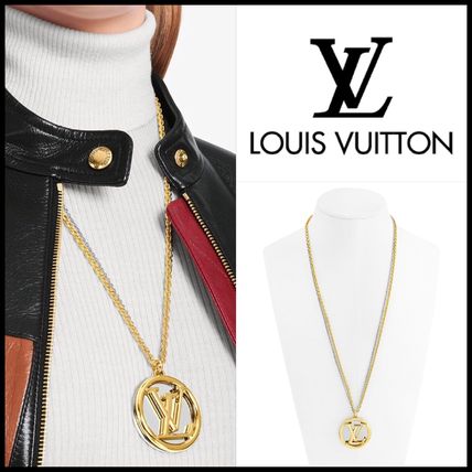 Louis Vuitton LOUISE Casual Style Unisex NecklacesPendants M64281 
