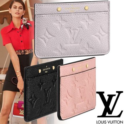Louis Vuitton MONOGRAM EMPREINTE 2020 SS Card Holder M69174 M69171 M69172 