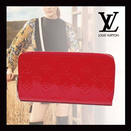 Louis Vuitton ZIPPY WALLET Monogram Leather Long Wallet Logo Long Wallets 