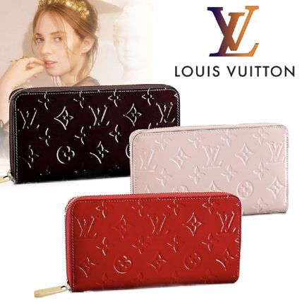 Louis Vuitton ZIPPY WALLET 2019 20AW Monogram Calfskin Leather Long Wallet Logo Long Wallets 