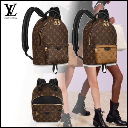 Louis Vuitton MONOGRAM 2019 20AW Casual Style Unisex 2WAY Leather Backpacks 