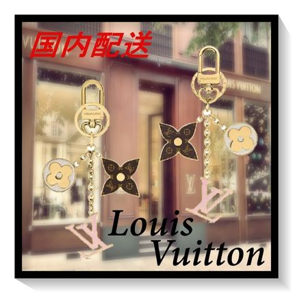Louis Vuitton Flower Patterns Monogram Blended Fabrics Chain M69008 
