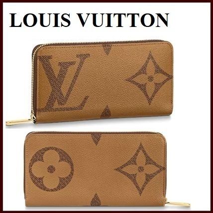 Louis Vuitton ZIPPY WALLET 2020 SS Monogram Unisex Leather Long Wallet Logo Long Wallets M69353 