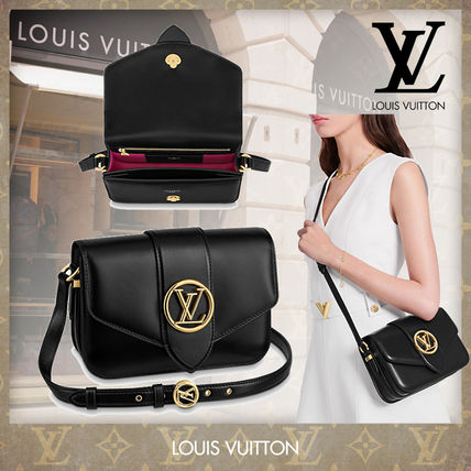 Louis Vuitton 2020 21AW Casual Style 2WAY Leather Elegant Style Crossbody Logo M55948 