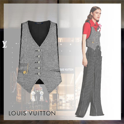 Louis Vuitton 2020 SS Short Casual Style Wool Party Style Office Style 1A7SNR 