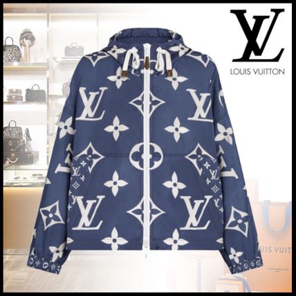 Louis Vuitton MONOGRAM 2020 SS Monogram Nylon Street Style Logo HoodiesSweatshirts 1A7SG4 