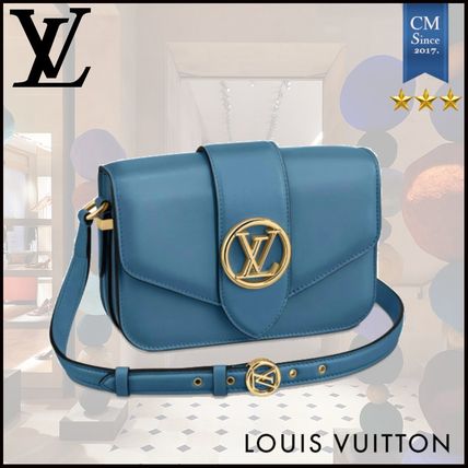 Louis Vuitton 2020 SS Leather Crossbody Logo Shoulder Bags 
