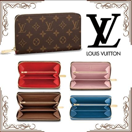 Louis Vuitton MONOGRAM 2019 SS Monogram Unisex Leather Long Wallet Long Wallets 
