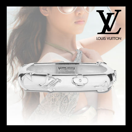 Louis Vuitton Bangles Casual Style Party Style Silver Brass Elegant Style 