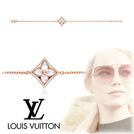 Louis Vuitton 2020 SS Casual Style Flower Party Style 18K Gold Elegant Style Q95466 